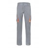 Pantalón de trabajo stretch color Gris/Naranja, ref. 103024S_08/16, Velilla
