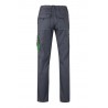 Pantalón de trabajo stretch color Gris/Verde, ref. 103024S_08/25, Velilla