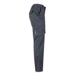 Pantalón de trabajo stretch color Gris/Verde, ref. 103024S_08/25, Velilla
