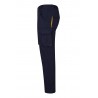 Pantalón de trabajo stretch color Azul/Amarillo, ref. 103024S_61/17, Velilla