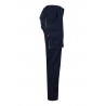 Pantalón de trabajo stretch color Azul marino/verde, ref. 103024S_61/25, Velilla