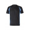 Camisetas de trabajo color Negro/celeste, ref. 105501_00/05, Velilla