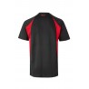 Camisetas de trabajo color Negro/rojo, ref. 105501_00/12, Velilla
