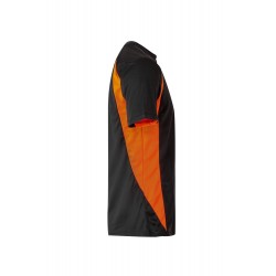 Camisetas de trabajo color Naranja flúor/negro, ref. 105501_00/19, Velilla
