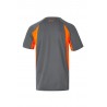 Camisetas de trabajo color Naranja flúor/gris, ref. 105501_08/19, Velilla