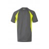 Camisetas de trabajo color Amarillo flúor/gris, ref. 105501_08/20, Velilla
