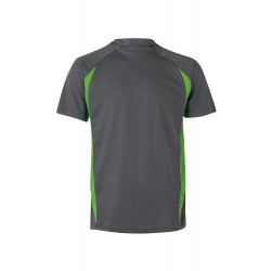 Camisetas de trabajo color Gris/Verde, ref. 105501_08/25, Velilla