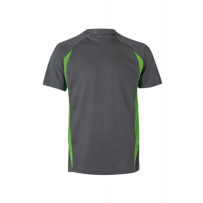 Camisetas de trabajo color Gris/Verde, ref. 105501_08/25, Velilla