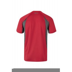 Camisetas de trabajo color Gris/rojo, ref. 105501_12/08, Velilla