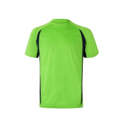 Camisetas de trabajo color Azul marino/verde, ref. 105501_25/61, Velilla