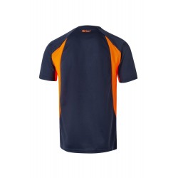 Camisetas de trabajo color Azul marino/naranja, ref. 105501_61/19, Velilla