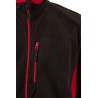 Forro polar laboral color Negro/rojo, ref. 201504_00/12, Velilla
