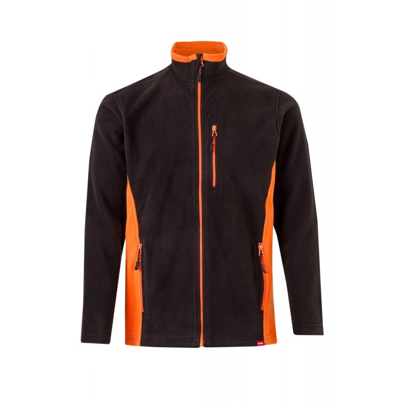 Forro polar laboral color Negro/naranja, ref. 201504_00/16, Velilla
