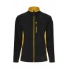 Forro polar laboral color Negro/Amarillo, ref. 201504_00/17, Velilla