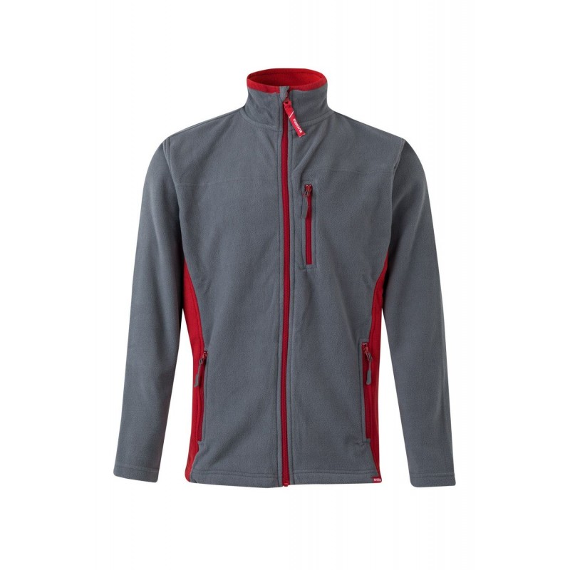 Forro polar laboral color Gris/rojo, ref. 201504_08/12, Velilla