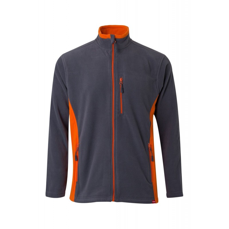 Forro polar laboral color Gris/Naranja, ref. 201504_08/16, Velilla