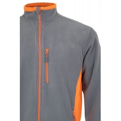 Forro polar laboral color Gris/Naranja, ref. 201504_08/16, Velilla