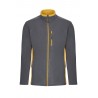 Forro polar laboral color Gris/Amarillo, ref. 201504_08/17, Velilla