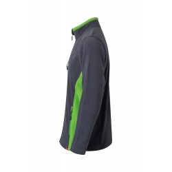Forro polar laboral color Gris/Verde, ref. 201504_08/25, Velilla