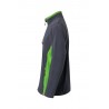 Forro polar laboral color Gris/Verde, ref. 201504_08/25, Velilla