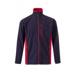 Forro polar laboral color Azul marino/rojo, ref. 201504_61/12, Velilla