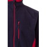 Forro polar laboral color Azul marino/rojo, ref. 201504_61/12, Velilla