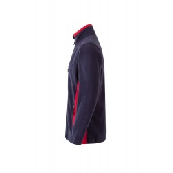 Forro polar laboral color Azul marino/rojo, ref. 201504_61/12, Velilla