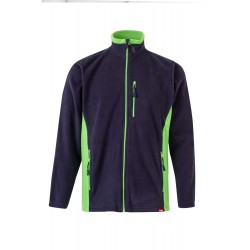 Forro polar laboral color Azul marino/verde, ref. 201504_61/25, Velilla