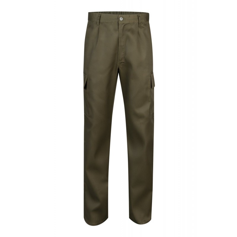 Pantalón de trabajo color Verde caqui, ref. 31601_03, Velilla