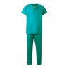 Pijama laboral color Verde unisex, ref. 800_02, Velilla