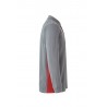 Polo de trabajo color Gris/rojo, ref. 105514_08/12, Velilla