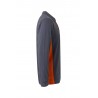 Polo de trabajo color Gris/Naranja, ref. 105514_08/16, Velilla