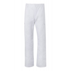 Pantalón laboral multibolsillos color Blanco, ref. 345_07, VELILLA