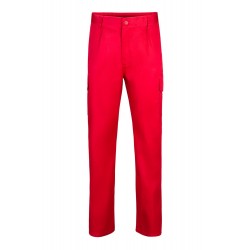 Pantalón laboral multibolsillos color Rojo, ref. 345_12, VELILLA
