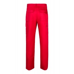 Pantalón laboral multibolsillos color Rojo, ref. 345_12, VELILLA