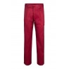 Pantalón laboral multibolsillos color Burdeos, ref. 345_18, VELILLA