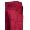 Pantalón laboral multibolsillos color Burdeos, ref. 345_18, VELILLA