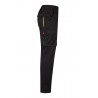 Pantalón de trabajo stretch, refuerzo trasero, color Amarillo flúor/negro, ref. 103008S_00/20, Velilla