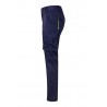 Pantalón de trabajo stretch, refuerzo trasero, color Amarillo flúor/navy, ref. 103008S_01/20, Velilla