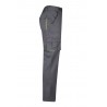 Pantalón de trabajo stretch, refuerzo trasero, color Amarillo flúor/gris, ref. 103008S_08/20, Velilla