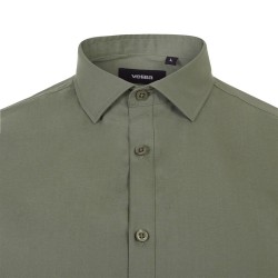 Camisa de trabajo color Verde, ref. 405016S_35, Velilla