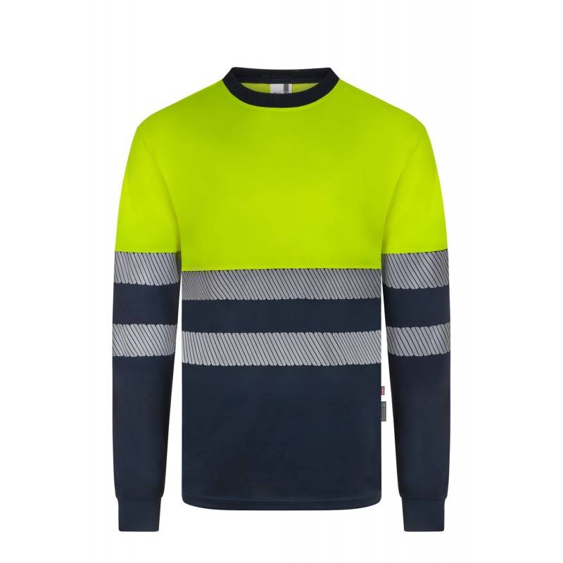 Camiseta manga larga de alta visibilidad ref: 305635_61/20, Velilla