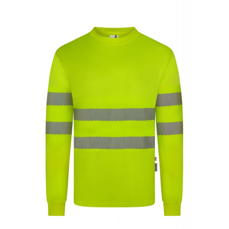 Camiseta manga larga de alta visibilidad ref: 305634_20, Velilla