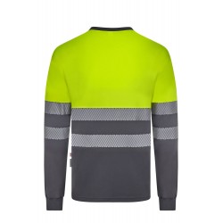 Camiseta manga larga de alta visibilidad ref: 305619_08/20, Velilla 2