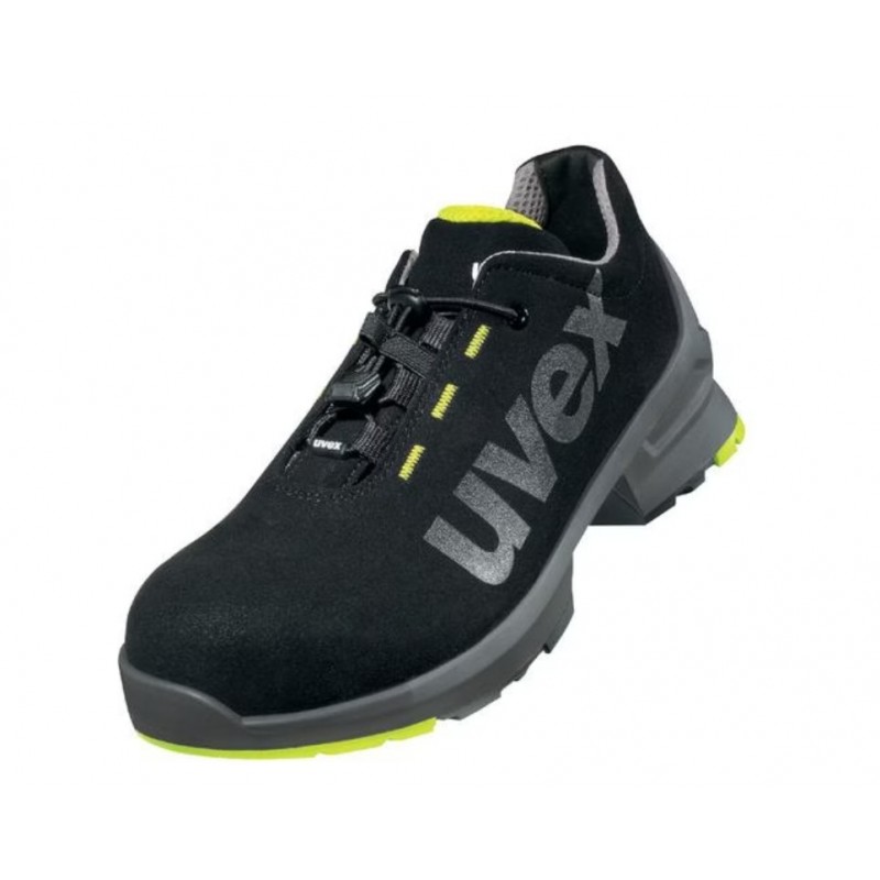 Zapato S2 negro/amarillo Ancho 11, ref. 85448 UVEX