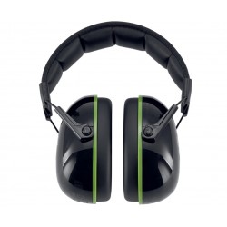 Orejeras K-Series10 negro/verde SNR 30 dB, ref. 2630010 UVEX 2