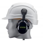 Orejeras K10H, conexión a casco SNR 28dB 2630210 UVEX