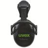 Orejeras K10H, conexión a casco SNR 28dB 2630210 UVEX