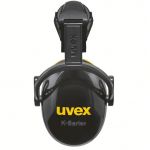 Orejeras K20H, conexión a casco SNR 30dB 2630220 UVEX