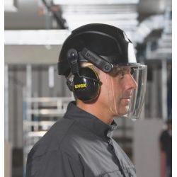 Orejeras de protección auditiva para casco pheos K2P, 2600214 UVEX